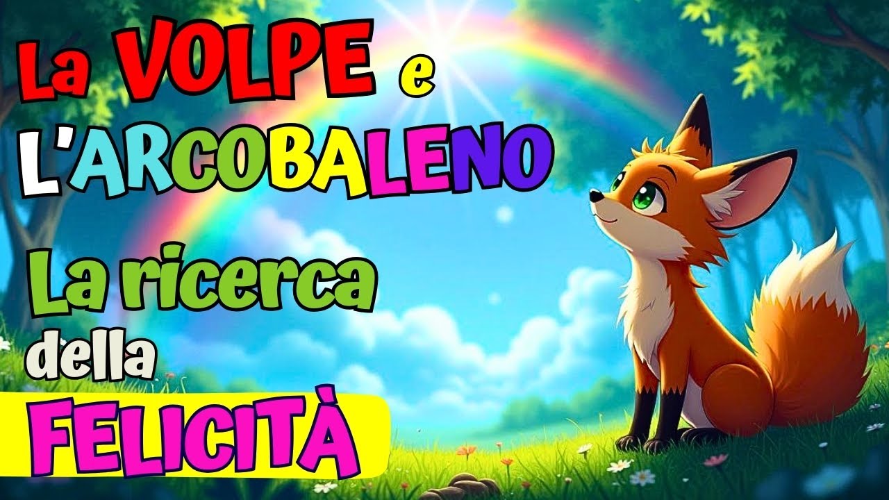 LA VOLPE E L'ARCOBALENO - UN RACCONTO PER BAMBINI CHE SVELA IL SEGRETO DELLA FELICIT&Agrave;