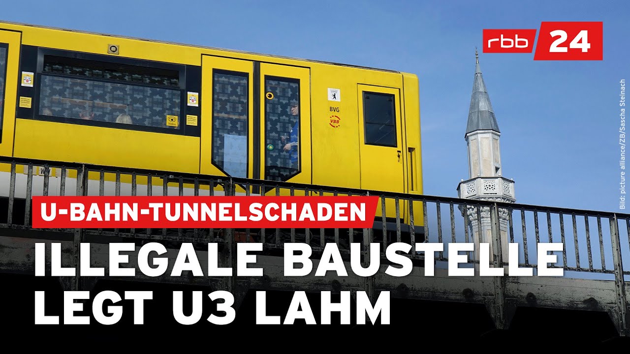 U-Bahntunnelschaden: U3 l&auml;nger unterbrochen als geplant