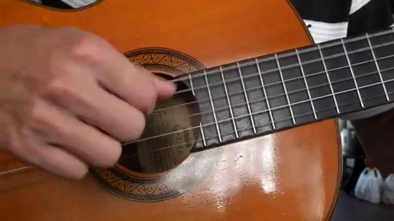 Tutorial de Cómo tocar un albazo en la guitarra