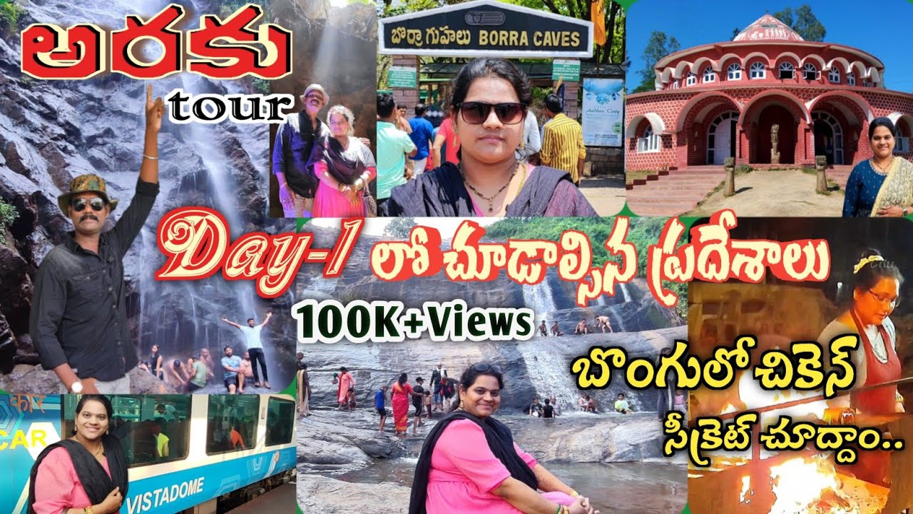 Araku trip in telugu || Best tourist Places || Plan & Budget  #vizag #vlog