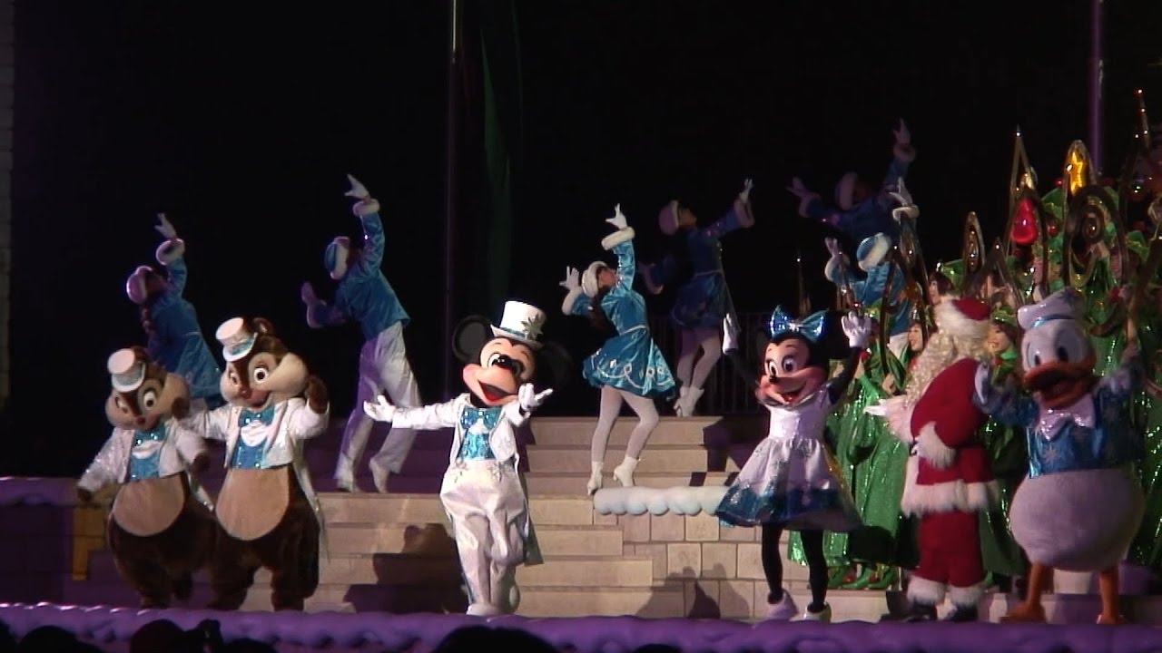 2005年12月12日 TDL ミッキーのマジカルクリスマスツリー（キャッスル・フォアコート・ステージ）