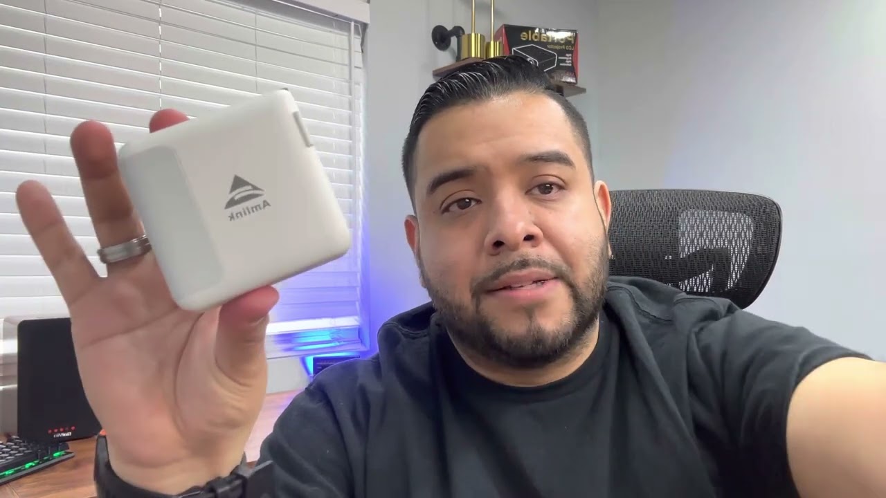 Amlink USB C 4 Port 40w charging block