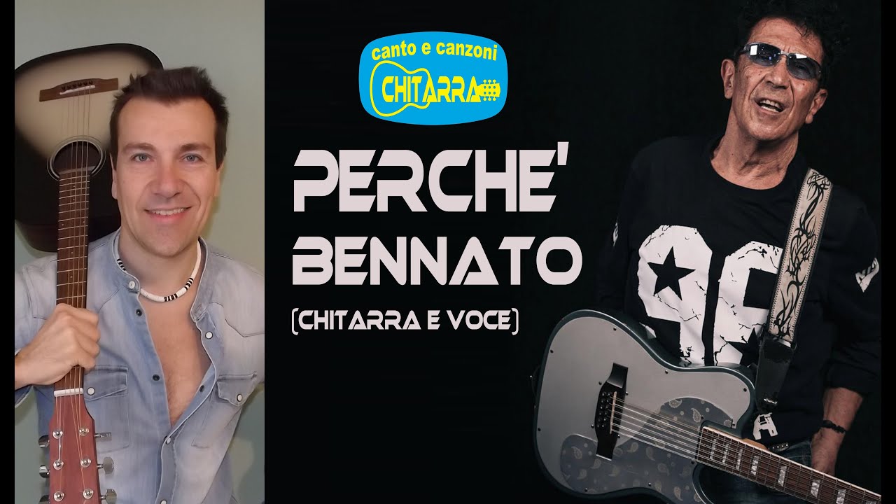 Perchè BENNATO Cover chitarra acustica www.sergioestefy.it