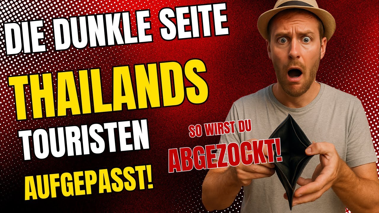 Thailand 31 Tricks ruinieren den Urlaub! 😱🚨 Neue Betrugsmaschen, Touristenfalle, Fake-Polizei