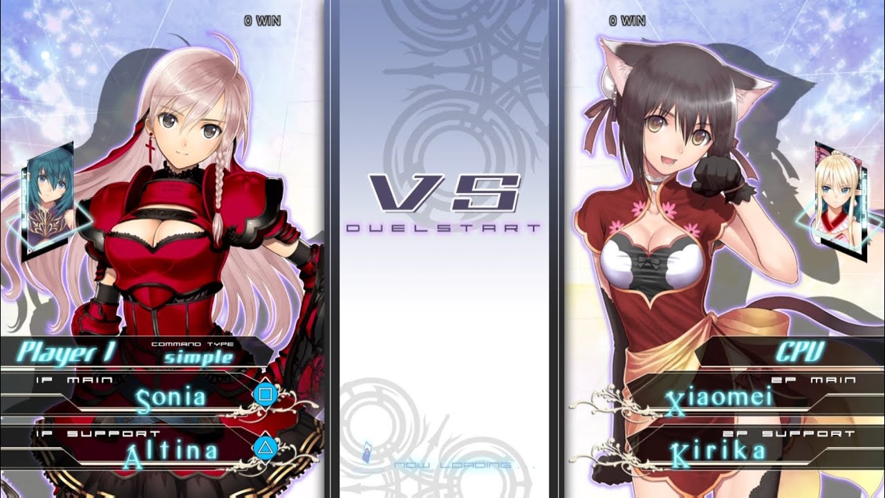 Blade ARCUS Rebellion From Shining Sonia Altina VS Xiaomei Kirika