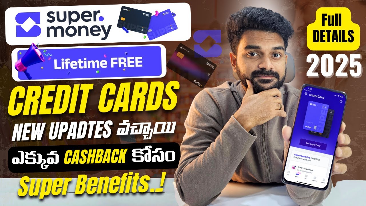 supermoney app credit card apply | supercard credit card telugu | super.money upi by flipkart