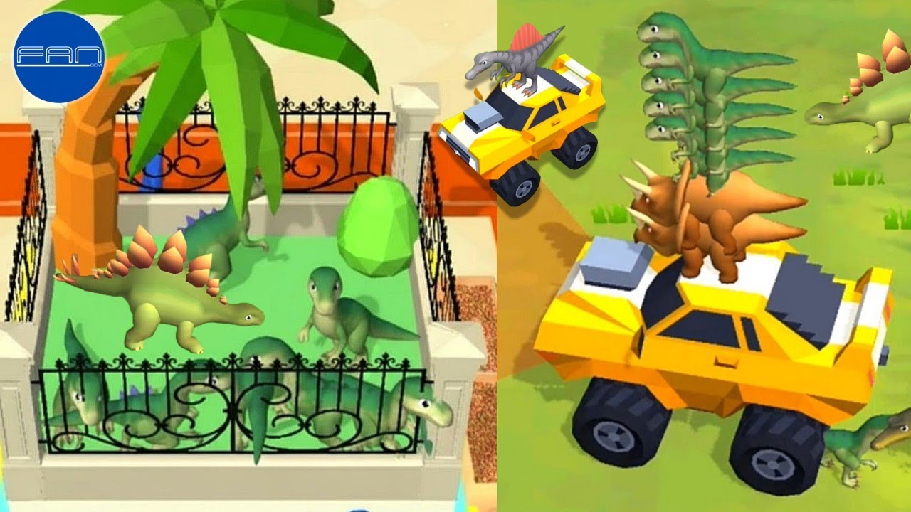 Sell Dinosaurs in Dino Rush - Build Kingdom 1