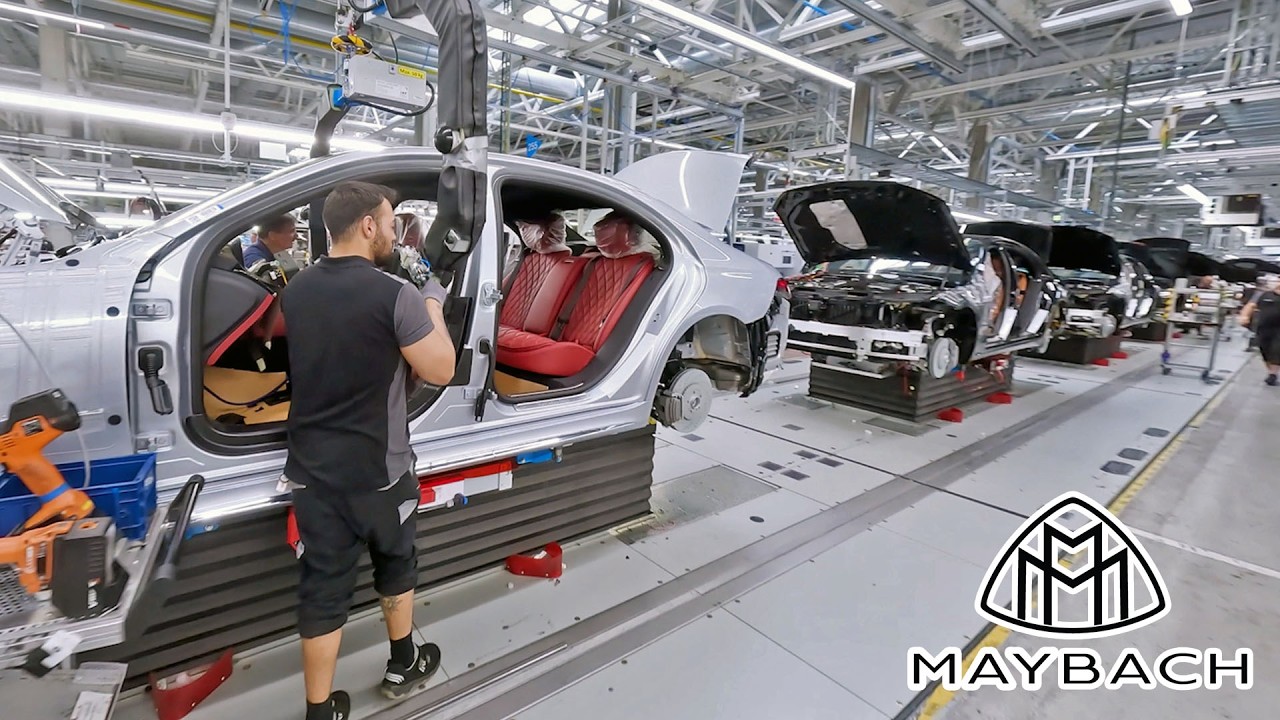 This is how Mercedes-Benz is made  - Maybach, S-Class Manufaktur - Germany