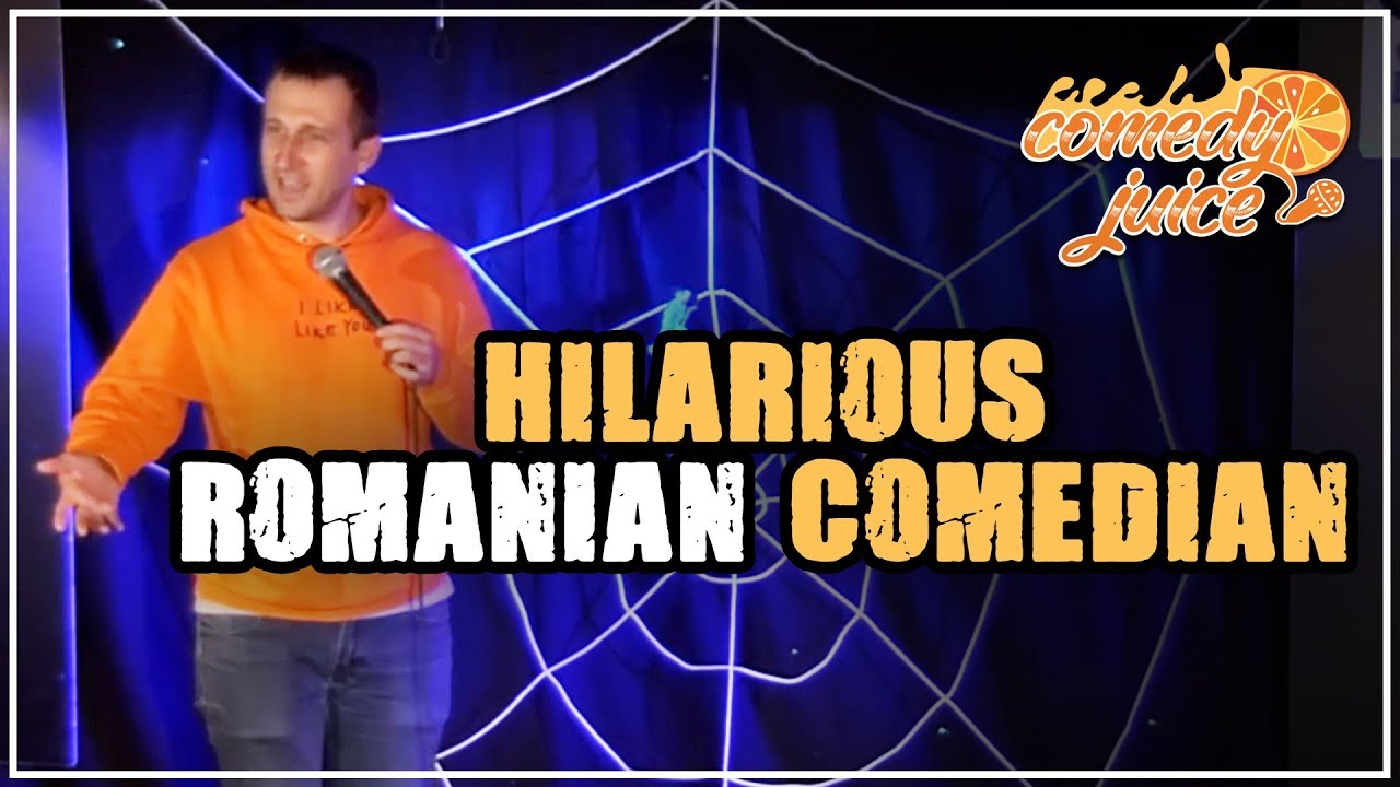 Hilarious Romanian Comedian - Radu Isac - Comedy Juice
