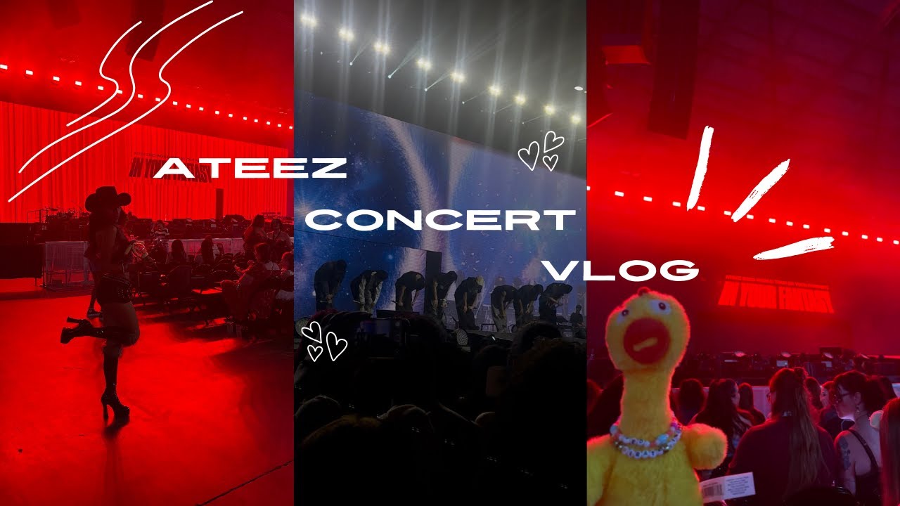 [ATINY Vlog] ATEEZ In Your Fantasy Tour Tacoma | Fantasy VIP