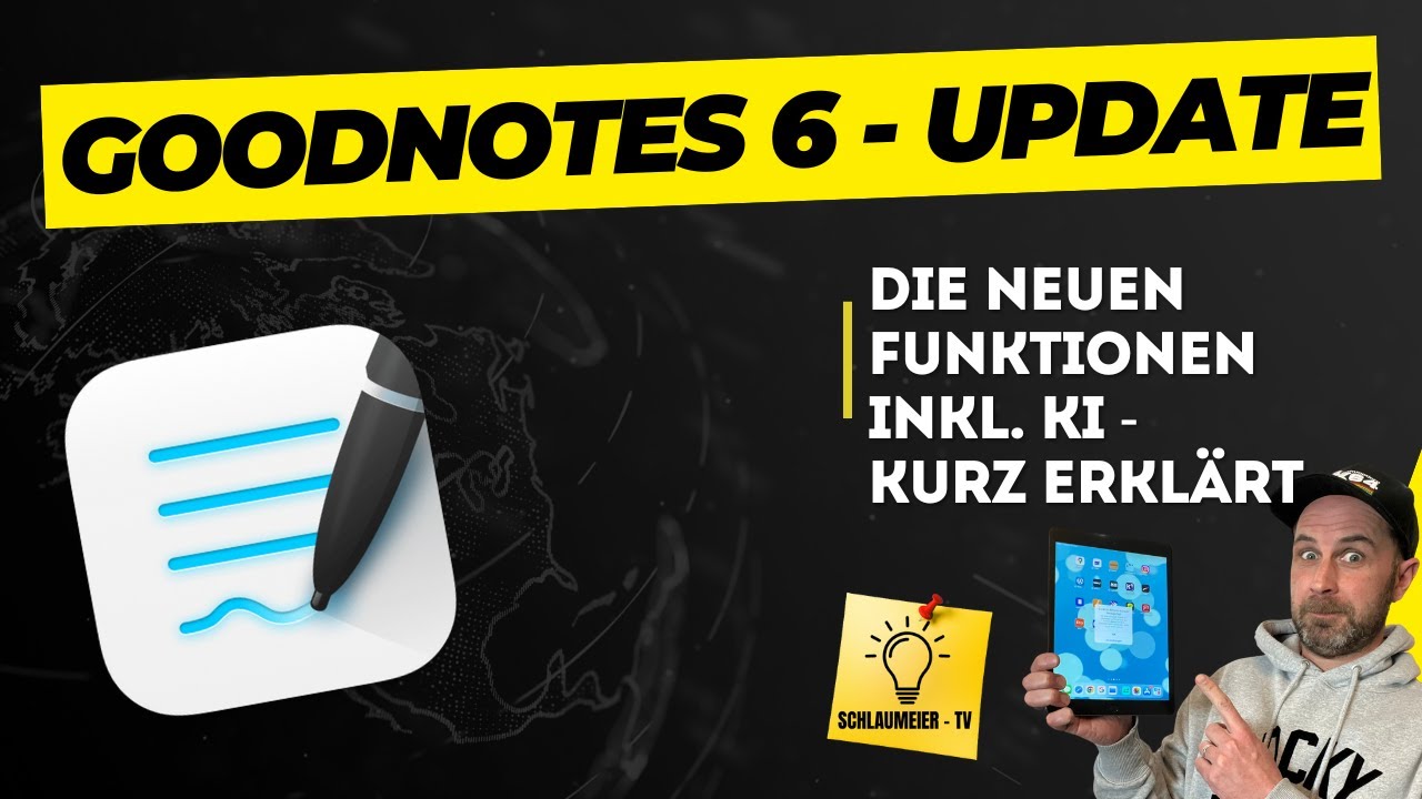 Goodnotes 6 - Update - Das sind die neuen Funktionen (inkl. KI-Funktionen) !!!