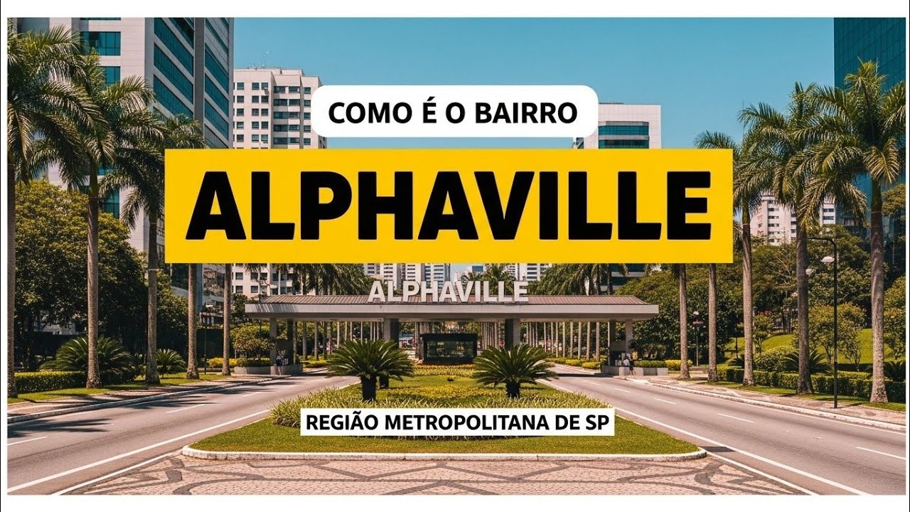 Bairro ALFAVILLE (Reg.Mtrpltn de SP) entre os municípios de Barueri e Sant de Parnaíba!!! PURO LUXO