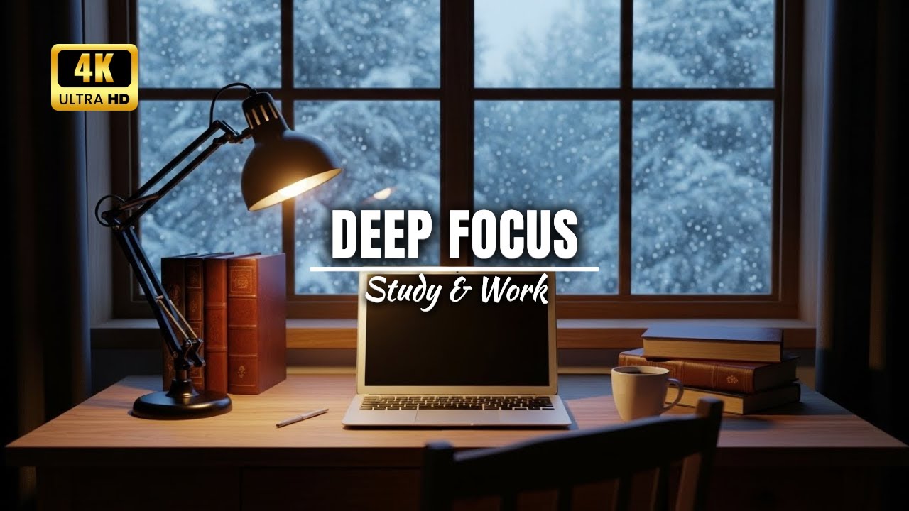 Relaxing Jazz Music for Study & Work – Deep Focus & Stress Relief