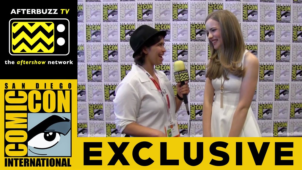 Willa Fitzgerald (Scream) at San Diego Comic-Con 2015