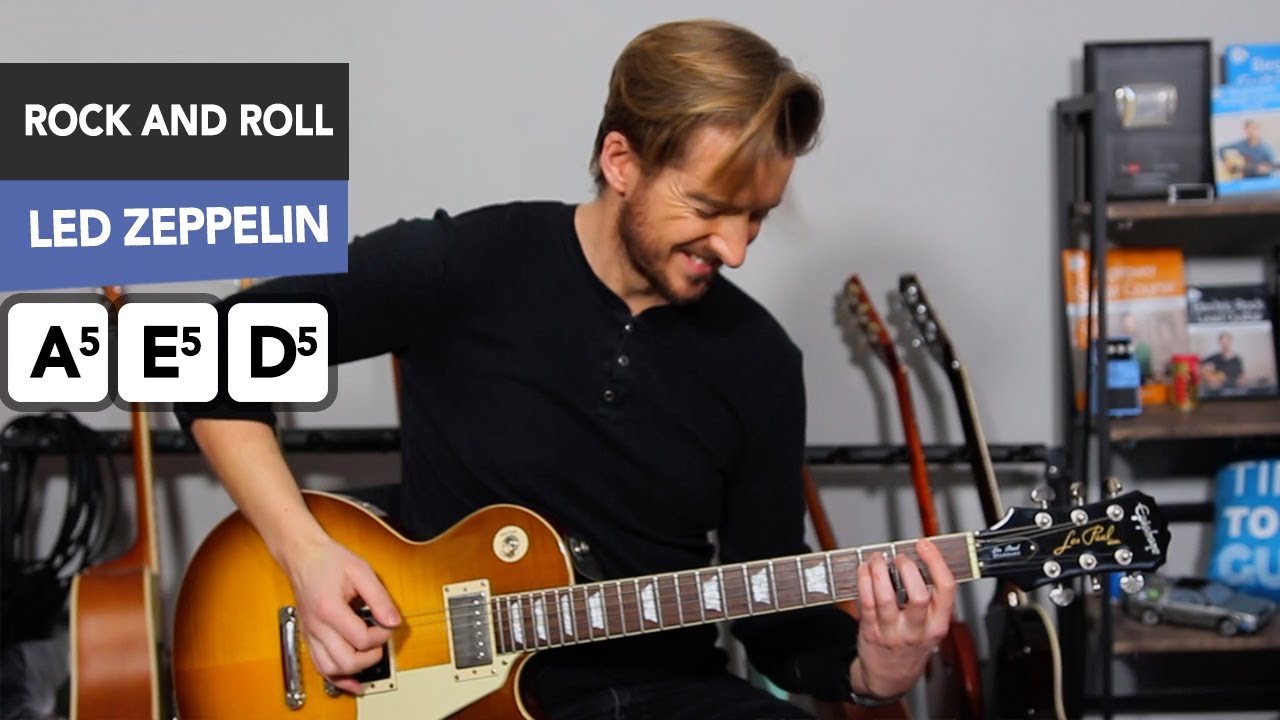 Led Zeppelin 'Rock and Roll' Guitar Lesson
