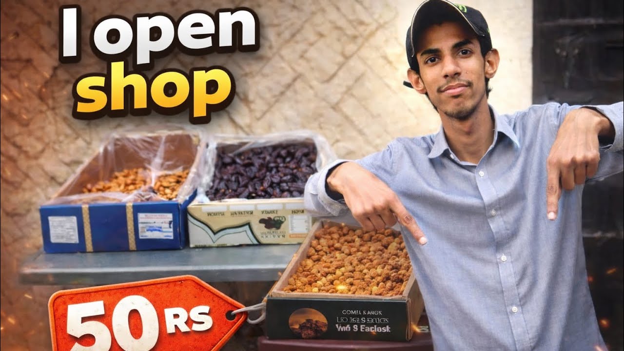 Opened My First Dry Fruit Shop! 🍇 JUMMA MUBARAK 🌙