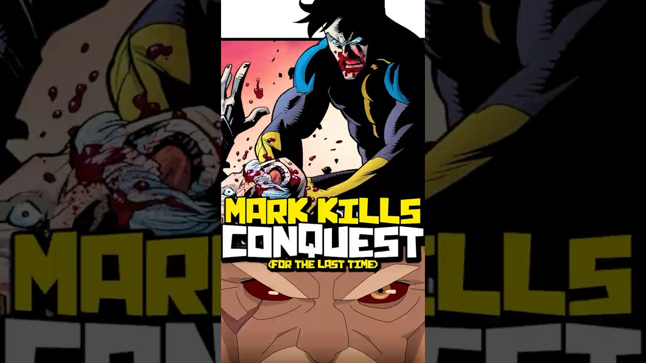 Conquest Didn't Expect THIS From Mark... | Invincible Season 4 REMATCH #shorts #comics #invincible