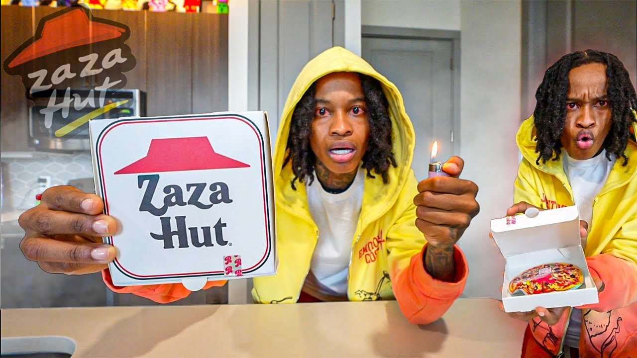 TRYING ZAZA HUT FOR THE FIRST TIME..