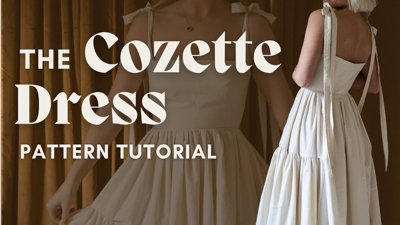 The Cozette Dress Pattern Tutorial