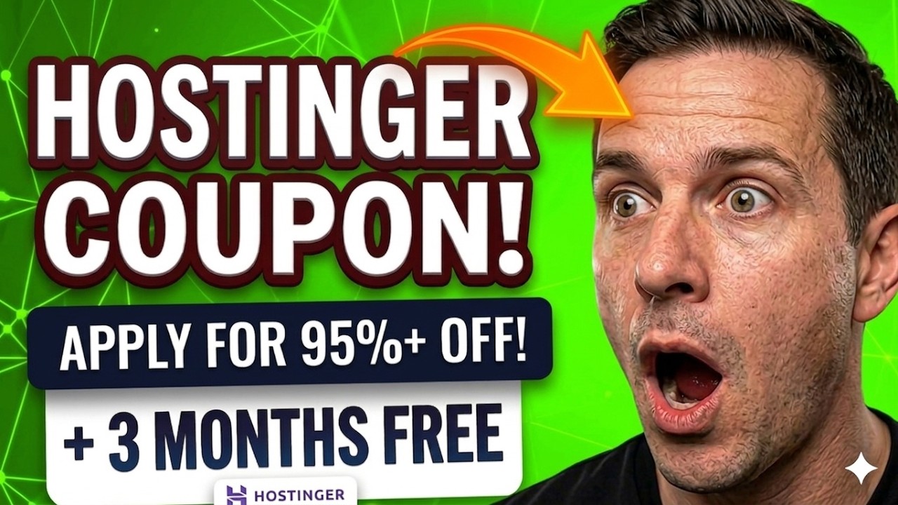 Hostinger coupon code | Get the best Hostinger coupon deal! 💸