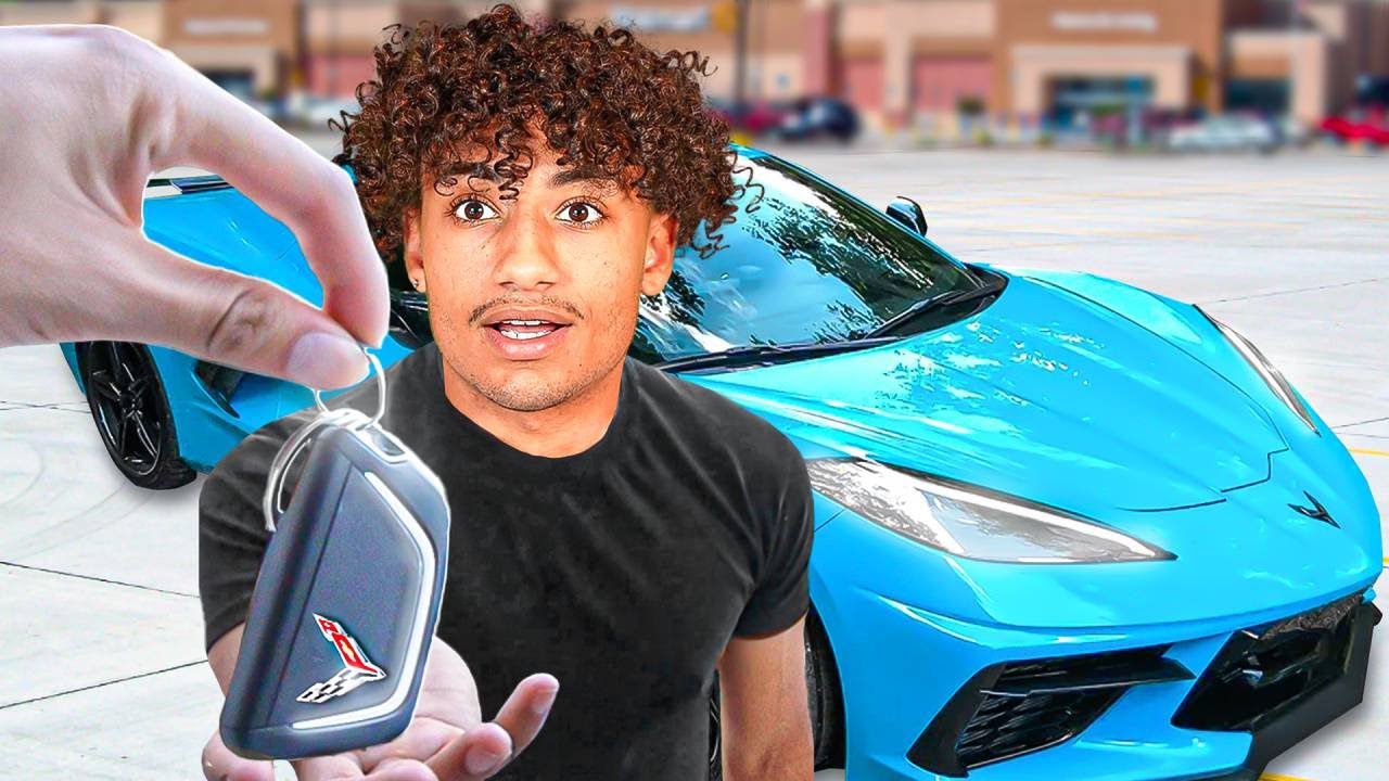 HE LET ME DRIVE HIS CAR!!