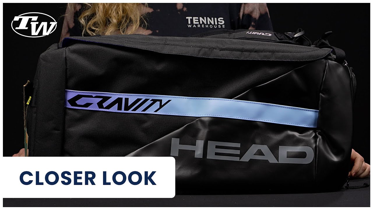 Take a closer look at the Head Gravity r-PET Sport Tennis Duffel Bag (2022)