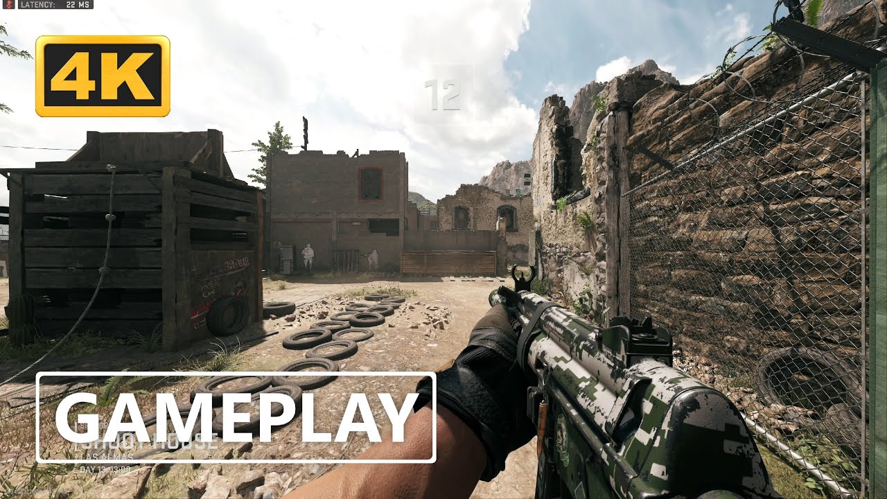 Call of Duty Modern Warfare 2 Multiplayer MP5 Gameplay 4K