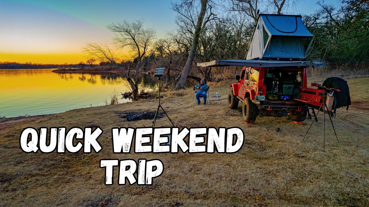 Quick Camping Trip: Fort Cobb Lake WMA