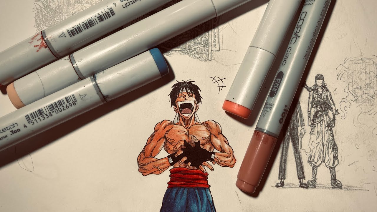 Learn How To Color Manga With Copic Markers (Tutorial)