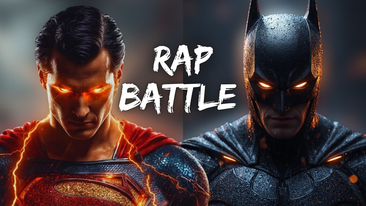 SUPERMAN vs BATMAN | Super Rap Battle
