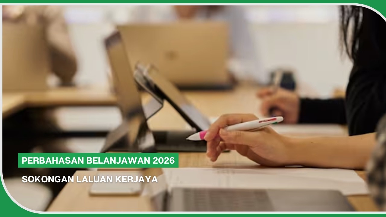PERBAHASAN BELANJAWAN 2026 | Sokongan laluan kerjaya