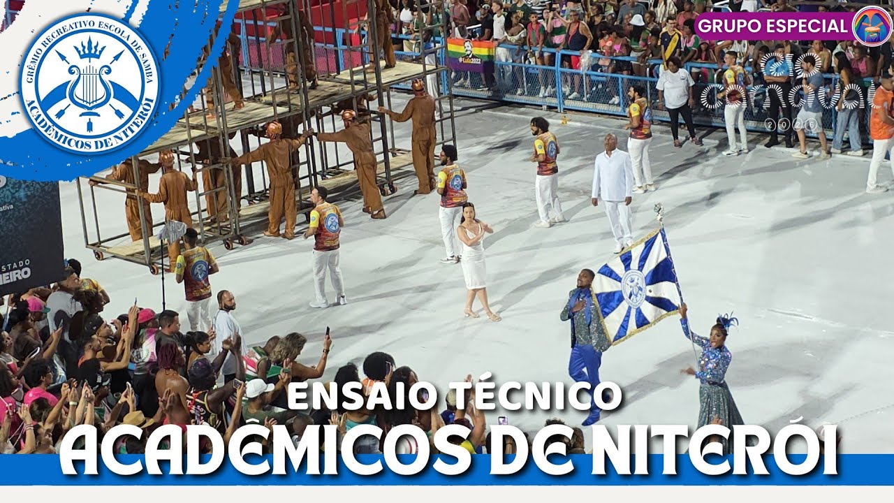 NITERÓI 2026 | ENSAIO TÉCNICO COMPLETO DO SETOR 7 | VISÃO ARQUIBANCADA