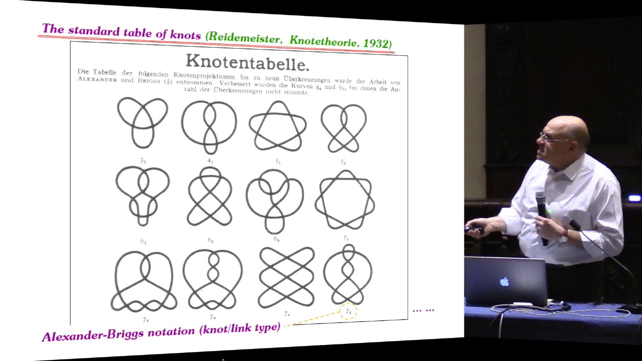 MATEMATICA - Renzo Ricca, Nodi e applicazioni - Accademia dei Lincei e Scuola Normale - 17/02/ 2017
