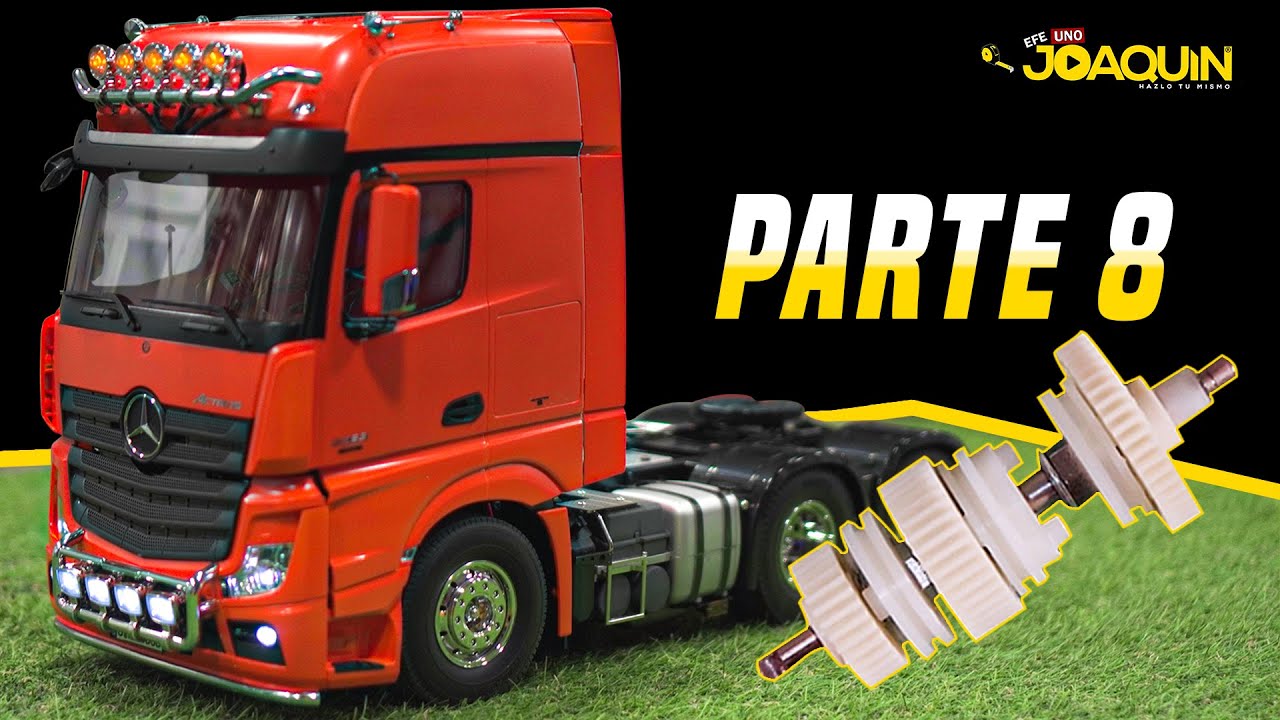 Ep8 COMO MONTAR TU CAMIÓN TAMIYA 3363 GYGASPACE PARA PRINCIPIANTES (Paso 18, 19 y 20 del manual)