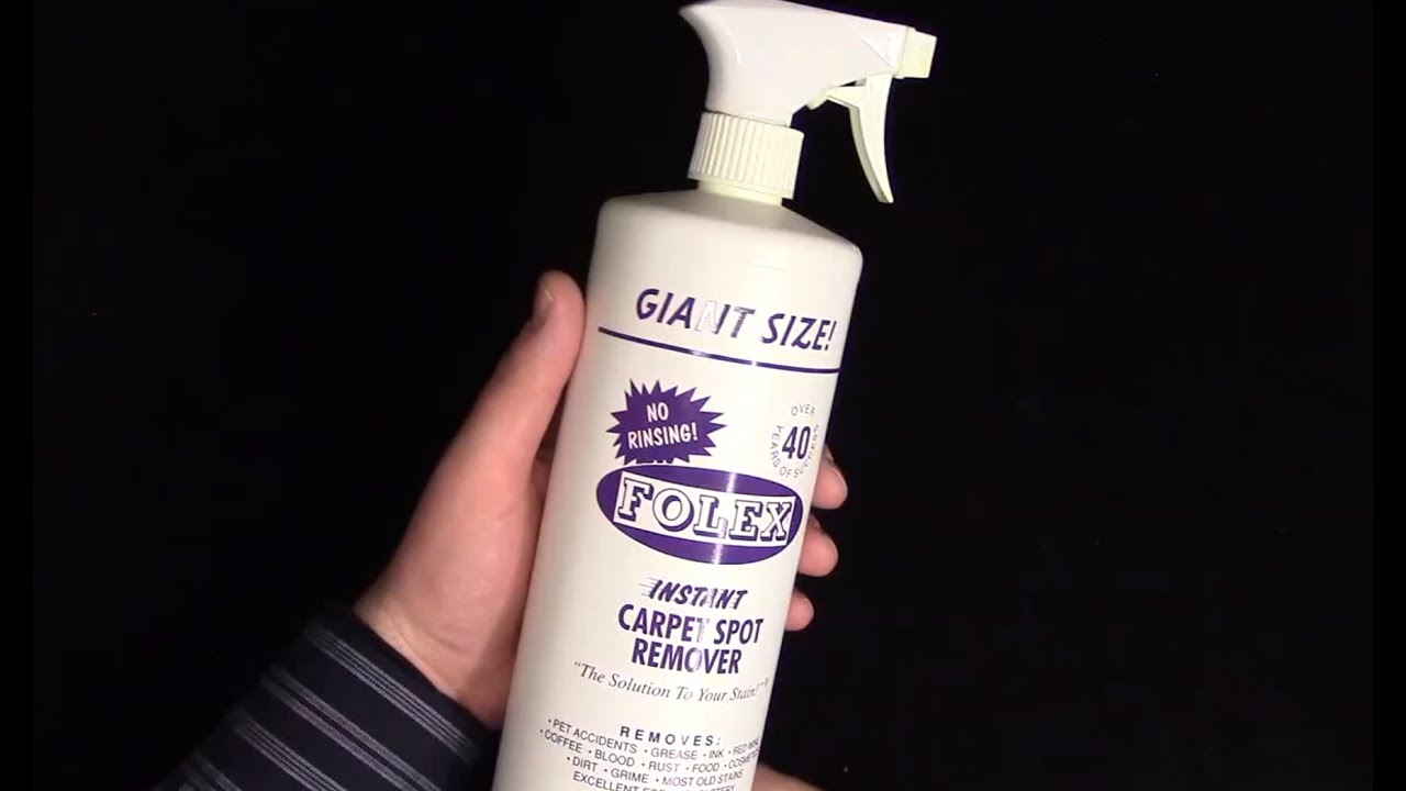 The BEST Carpet Cleaner Folex Stain Remover Test & Review