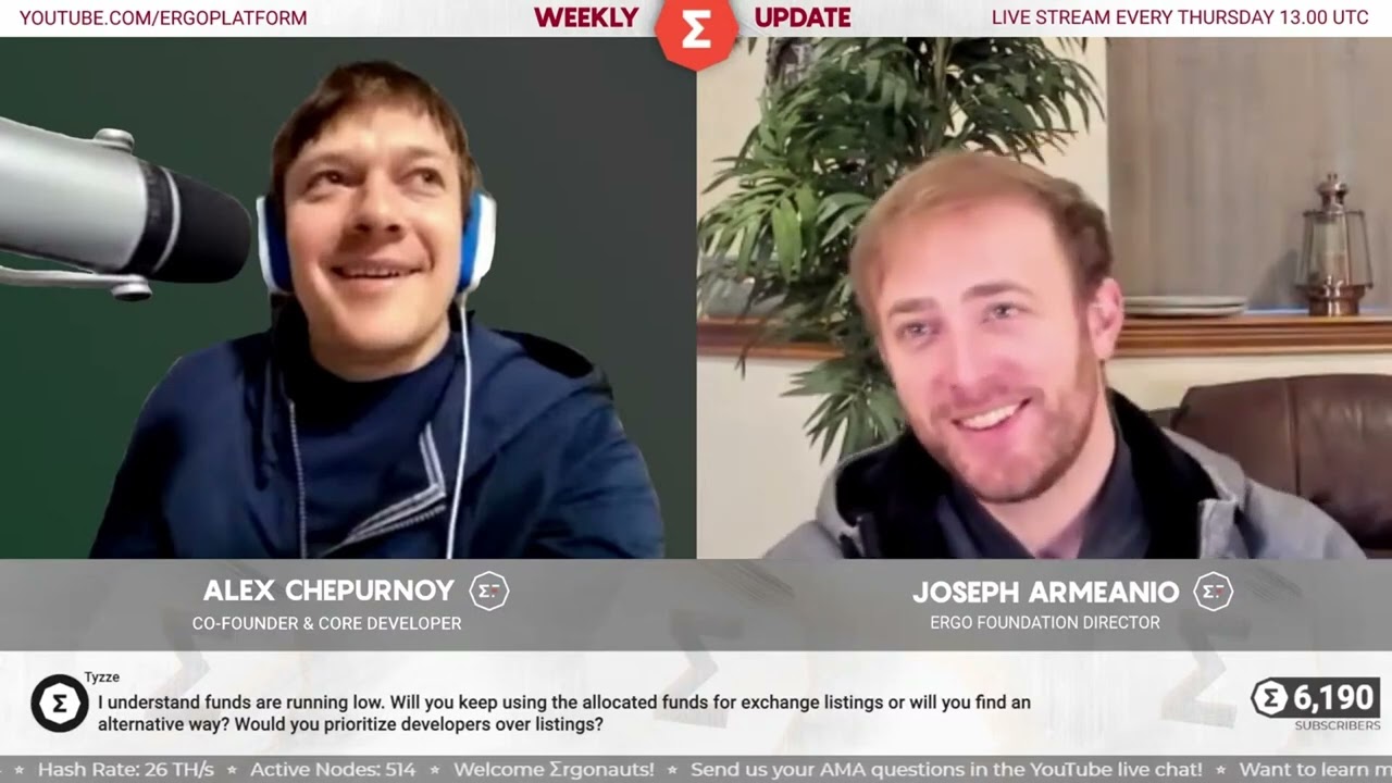 Will You Keep Using The Allocated Funds For Exchange Listings Or Find Alternative Ways?  | ErgoClips