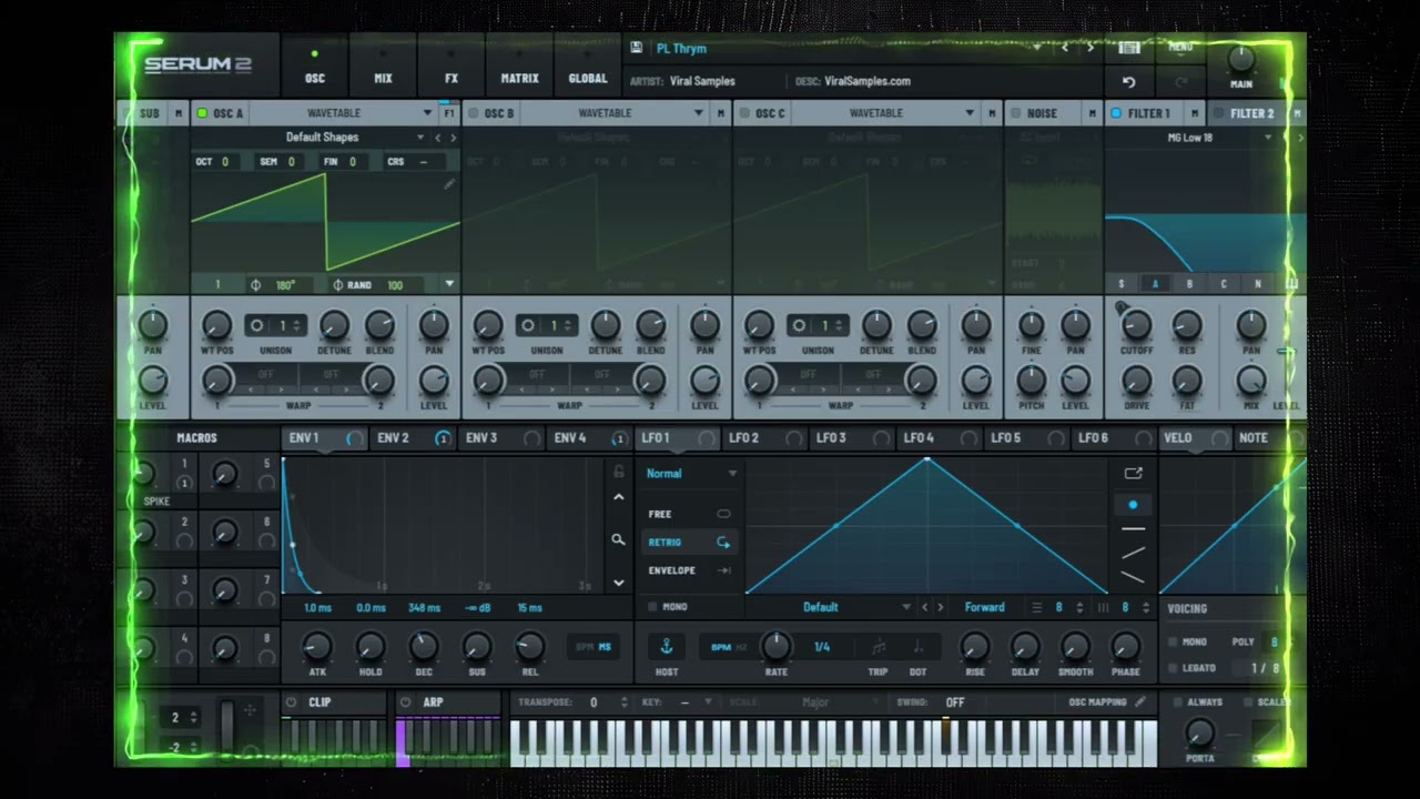 MYTHOS - Melodic Techno & Progressive Serum 2 Presets | 75 Presets + MIDI + Ableton