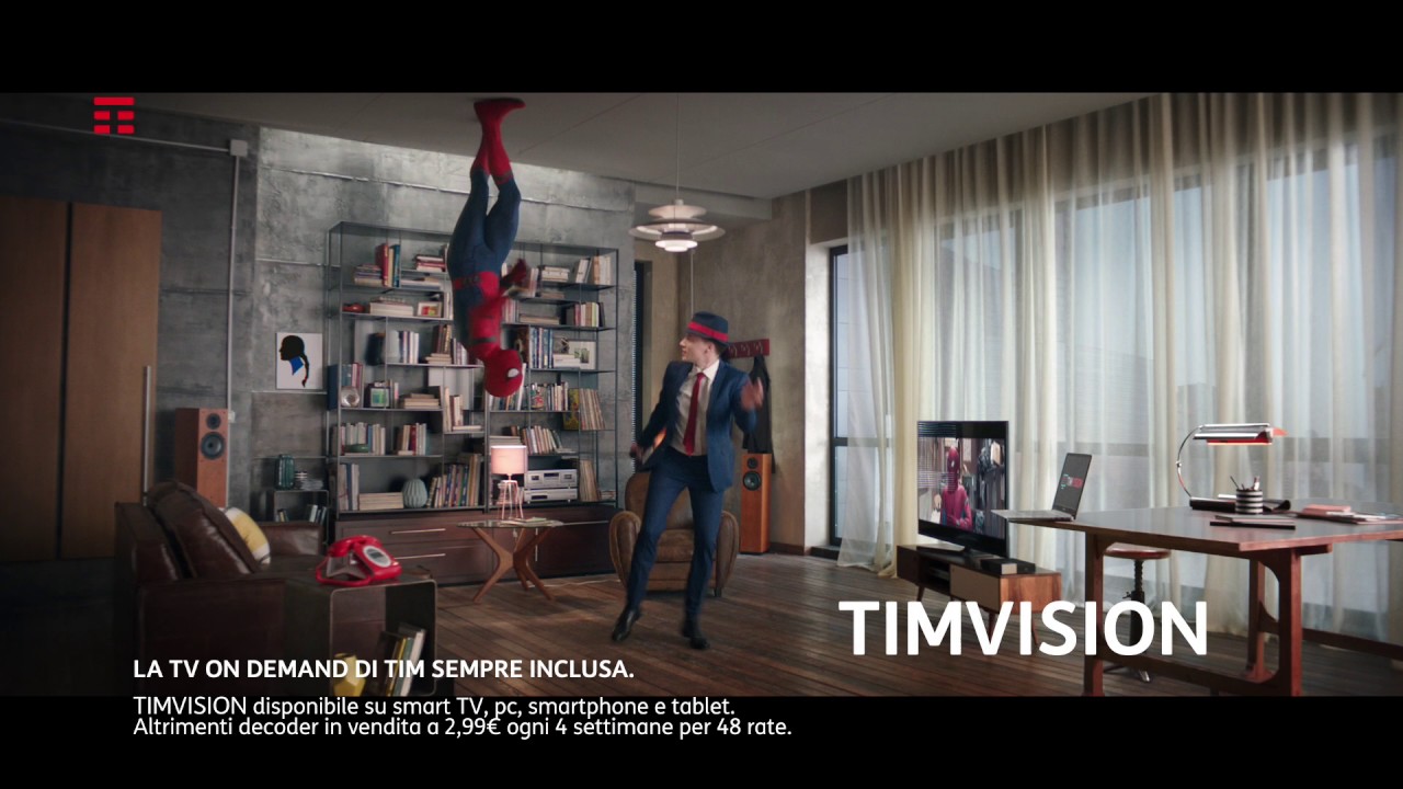 Spot TIM Smart. È bello avere Spider-Man.
