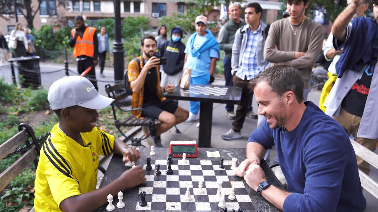 Danny Rensch Takes on 12-Year-Old Chess Star | Game 1