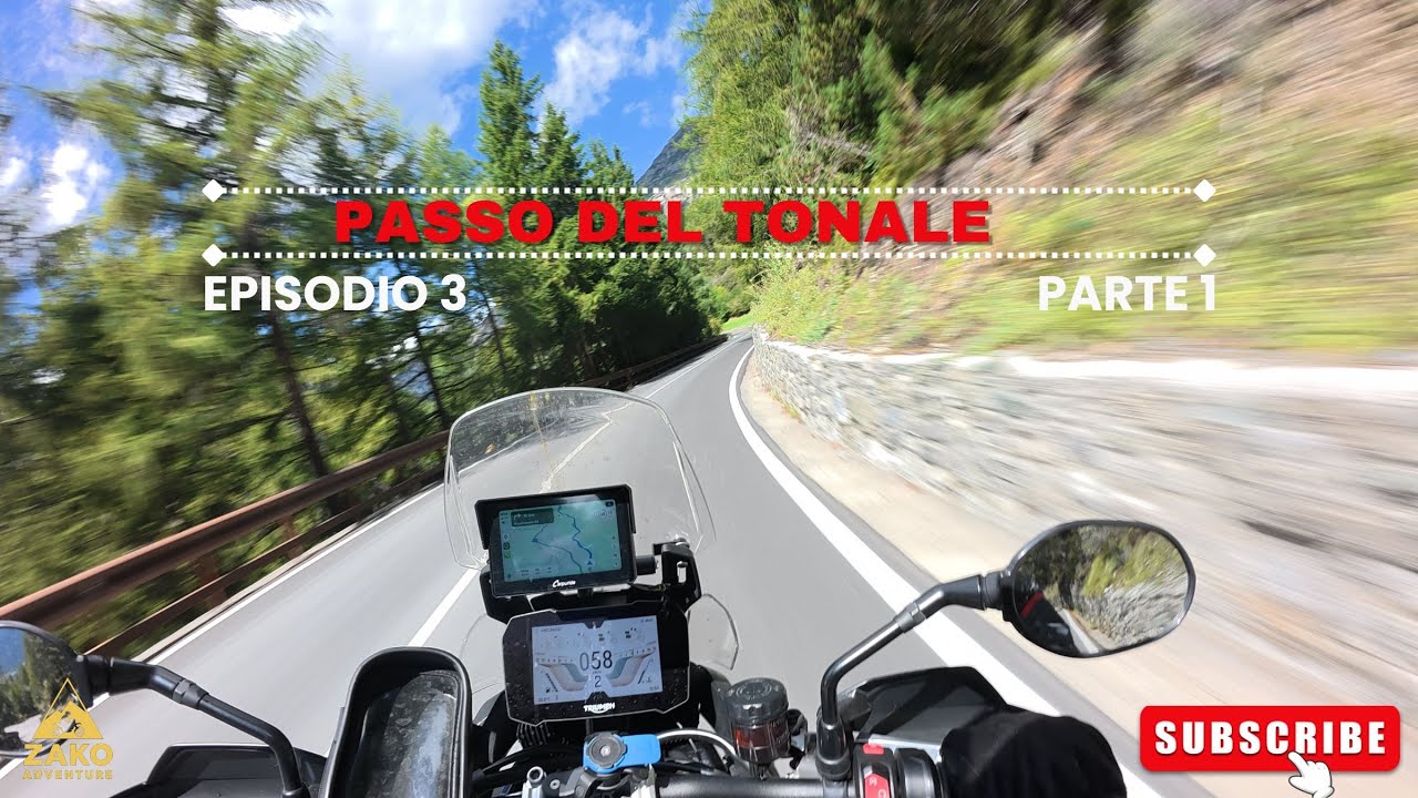 Passo del Tonale in moto | Inizia il nostro viaggio sulle Alpi