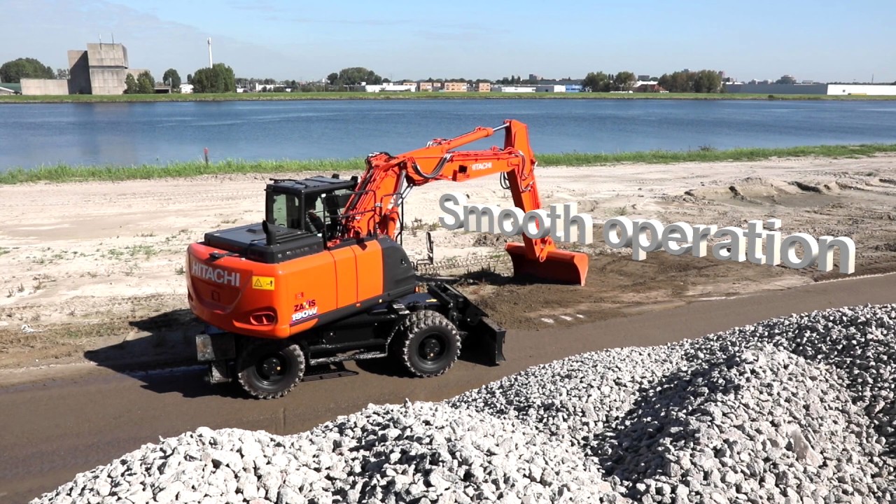 Hitachi Zaxis Mobilbagger Serie 6