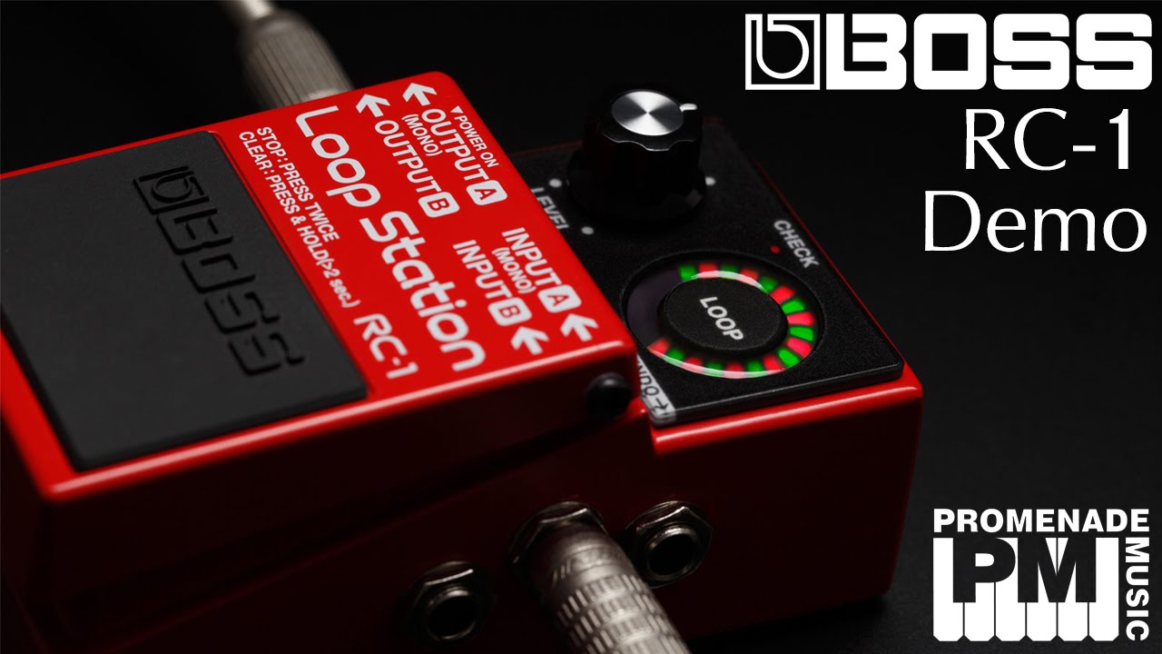 Boss RC-1 Loop Pedal - Performance by Joe Robinson