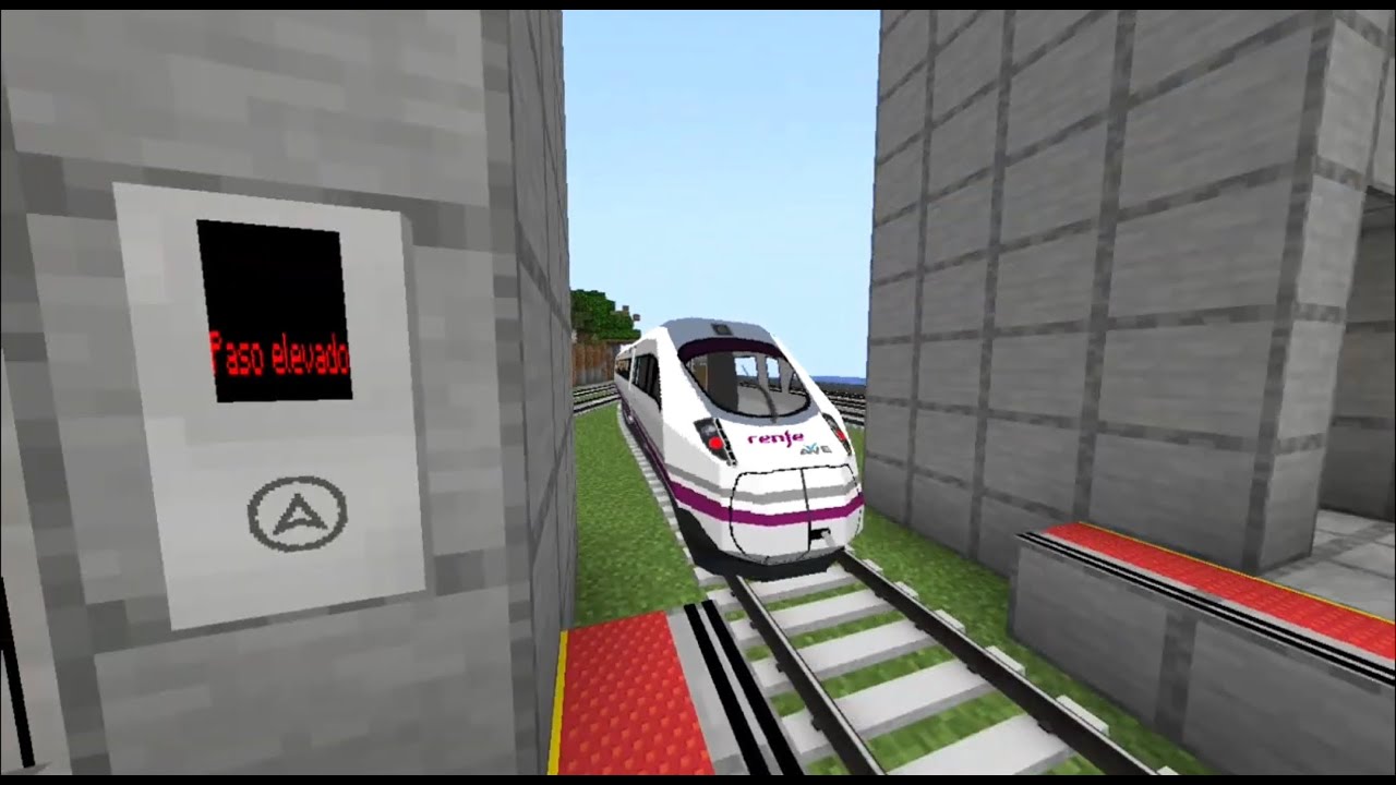 Mi nuevo mundo ferroviario de Minecraft