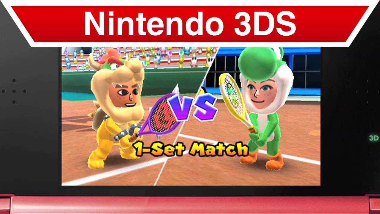 Nintendo 3DS - Mario Tennis Open Customization Trailer