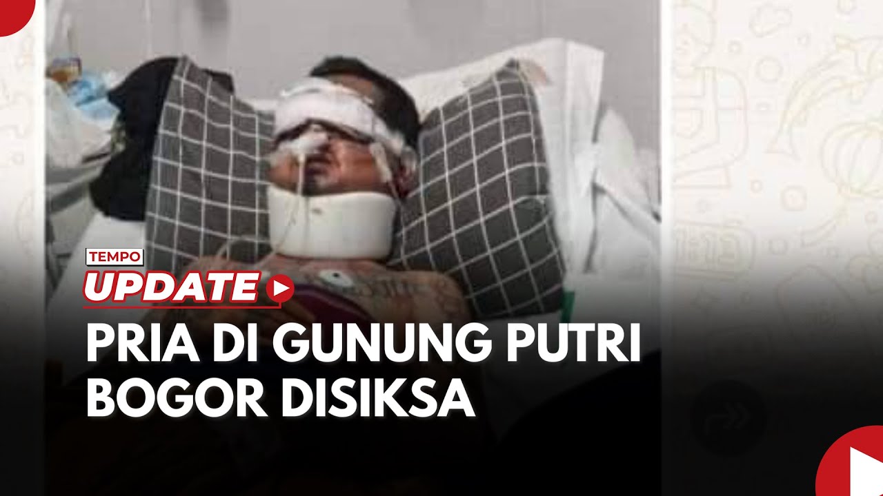 Viral Video Pria di Gunung Putri Bogor Matanya Dicungkil