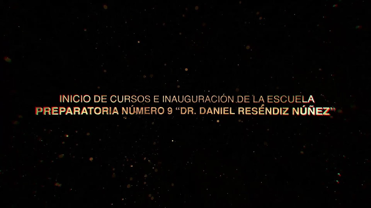 Bienvenida al semestre enero-junio 2026 e inauguración de la Escuela Preparatoria No. 9