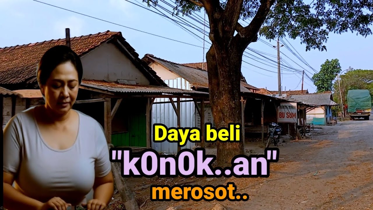 Daya beli konokan menurun banyak yang terbengkalai dan terpaksa bertahan menanti Rezeki tak pasti.