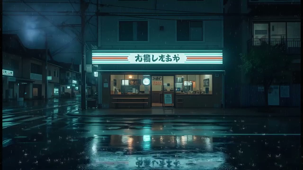 Tokyo After Midnight 🌙 Cozy Lofi Rainy Night In Tokyo