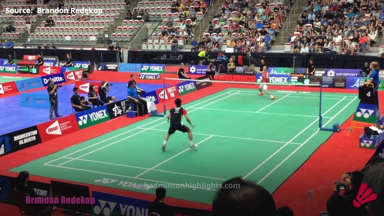 上田拓馬 vs リー・チョンウェイ (LEE Chong Wei) | カナダオープン | バドミントン日本  バドミントン2020