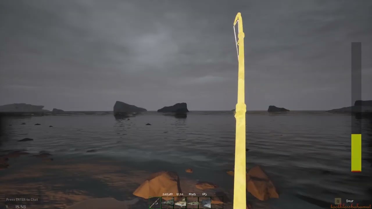 GONE Fishing - Arctic, The Pond, Fishing spots, and monsters